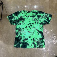 STUSSY タイダイ染め フォトTシャツ ダメージ加工 M ストリート - メルカリ