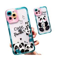 パンダ PANDA グリーン スマホケース iPhoneケース 落下防止ケース 落下防止 耐衝撃 iPhone11 iPhone12 iPhone13 iPhone11 Pro iPhone12 Pro iPhon