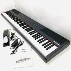 出音良好♪ ALESIS 電子ピアノ Recital 88鍵盤 セミウェイト 譜面立て ペダル 電源アダプター付 アレシス リサイタルのサムネイル