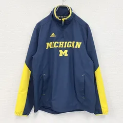 古着 used　adidas　アディダス　ハーフジップナイロンジャケット　紺　ネイビー　Sサイズ【値引き交渉OK！】