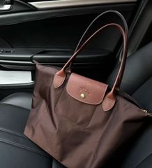 ほぼ新品 極美品 ロンシャン プリアージュM ブラウン 肩掛け - メルカリ