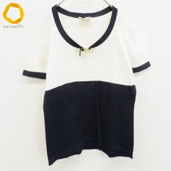 サルヴァトーレフェラガモ Salvatore Ferragamo イタリア製 トップス カットソー コットン ニット ロゴ レディース [a998147]