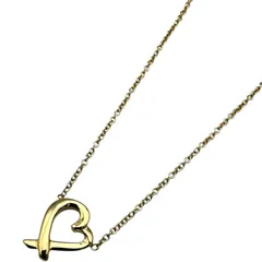 ティファニー TIFFANY＆CO ラビングハートネックレス ゴールド 750 ジュエリー