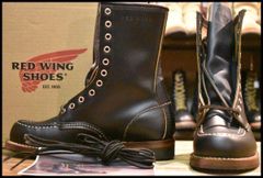 8E 良品 11年】レッドウィング 8179 アイリッシュセッター 黒 ブラック