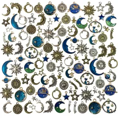 ハンドメイド ギフト 工芸品 手芸材料 DIY装飾用 アクセサリーパーツ ブレスレット用 贈り物 ペンダント オーナメント 合金 112個セット チャーム