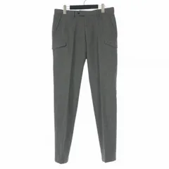グリーンレーベルリラクシング ユナイテッドアローズ green label relaxing Ballis ウール カーゴパンツ スラックス L グレー 3114-139-0372