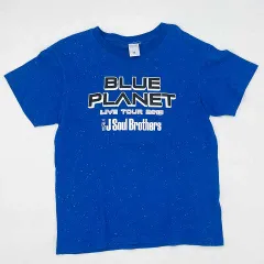 三代目J Soul Brothers LIVE TOUR 2015 BLUE PLANET　ライブTシャツ　ブルー　Mサイズ　□〇