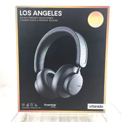 【新品・未開封】Urbanista アーバニスタ LOS ANGELES ソーラーヘッドホン ANC搭載 ブラック e680