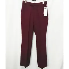 LOWRYSFARM　ローリーズファーム　ツイルカラーフレアパンツ　レッド　L　□○