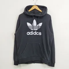 adidas Originals アディダスオリジナルス トレフォイル パーカー スウェット フーディー ブラック O C53