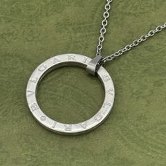 BVLGARI ブルガリ ネックレス サークル ビーゼロワン シルバー925