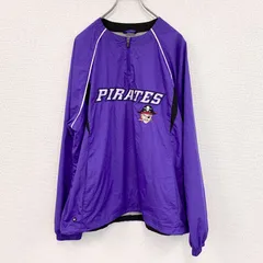古着 used　～90s　Holloway　ハーフジッププルオーバージャケット　ヴィンテージ　紫　パープル　Lサイズ【値引き交渉OK！】