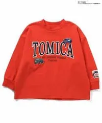 新品　BREEZE（ブリーズ） キッズ トップス 長袖Tシャツ　100cm　110cm　120cm　　TOMICA×BREEZE グラフィックTシャツ