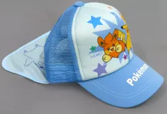 【中古】衣類 ピカチュウ＆パモ(ブルー) メッシュキャップ 53～55cm 「ポケットモンスター」
