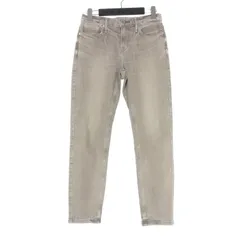 アッパーハイツ upper hights THE STELLA ダメージ加工 ストレッチスデニムパンツ ジーンズ 22 グレー 13G219