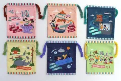 【中古】バッグ 全6種セット 「ディズニー ポーチコレクション(きんちゃく)」 東京ディズニーリゾート限定