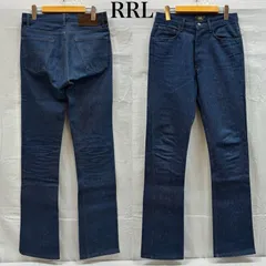 ダブルアールエル ラルフローレン 90s USA製 三ツ星タグ フレア ブーツカット ジーンズ デニムパンツ ボタンフライ メンズ 30インチ ISItems【USED】【古着】【中古】50153731