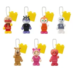 【中古】キーホルダー 全7種セット 「それいけ!アンパンマン ブロックラボスイング15」