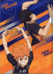 【中古】クリアファイル 烏野高校＆梟谷学園高校 A4クリアファイル 「ハイキュー!!×セブンイレブン キャンペーン」 対象ガム購入特典