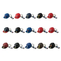 【中古】キーホルダー 全15種セット 「NEW ERA 59FIFTY On-Field Cap MINIATURE SWING COLLECTION -NATIONAL LEAGUE-」