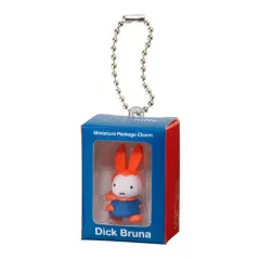 【中古】キーホルダー 雪の日のミッフィー 「miffy ミニチュアパッケージチャーム」