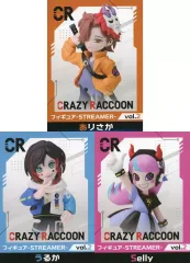 【中古】フィギュア 全3種セット 「Crazy Raccoon」 フィギュア-STREAMER-Vol.2 ～GiGOグループのお店限定～
