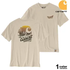 カーハート Tシャツ Carhartt Irvine Relaxed Country T-Shirt バックプリント リラックスフィット USAモデル  大きいサイズ  [107291]