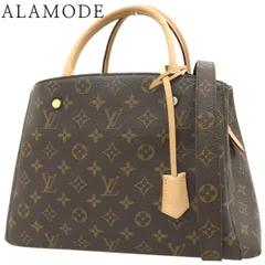 LOUIS VUITTON(ルイ・ヴィトン) モノグラム モンテーニュMM ハンドバッグ 肩掛け 2Way トート モノグラムキャンバス ブラウン茶 ゴールド金具 M41056 レディース 40802176242【中古】【アラモード】