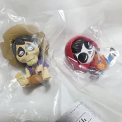 2種 肩ズンFig. リメンバー・ミー ガチャ フィギュア ディズニー リメンバーミー