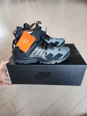 ナイキ x アクロニウム エア プレスト ミッド ブラック クール グレー 280サイズ