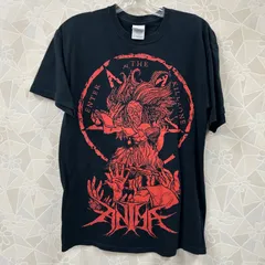 【GILDAN】Tシャツ ANIMA コットン Mサイズ ブラック 半袖 春夏 プリント ENTER THE KILLZONE
