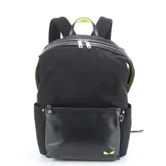 極美品 フェンディ バグズアイ 7VZ035 レザー ナイロン 2WAY リュックサック バックパック バッグ ブラック A4 メンズ MWM DN5-3【中古】のサムネイル