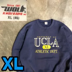 T7714 WOLF&SONS スウェット　カレッジ　90's USA製