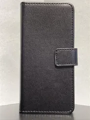 カラフル15色展開♪　iPhone 15 Pro用カラーレザースタンドケースポーチ ブラック ip15p-9900bk【M】