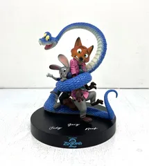 [盛岡30-0132] ディズニー ズートピア2 Happyくじ A賞 ポスターフィギュア【中古/60】