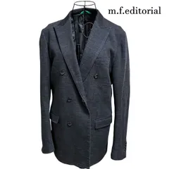 エムエフエディトリアル  m.f.editorial ダブルジャケット LL 身長175-185cm ヘリンボーン 秋冬物のサムネイル