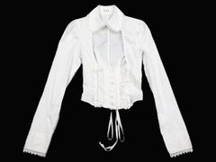 BLACK PEACE NOW ブラックピースナウ BPN 胸開き ブラウス シャツ