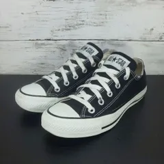 CONVERSE ALL STAR OX オールスター オックス ブラック 黒 23cm M9166 L01759