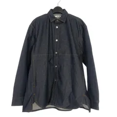 エヌティーエヌ NTN ASCENT DENIM SHIRT デニムシャツ 長袖 2 インディゴ 24-NS009031