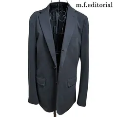 エムエフエディトリアル  m.f.editorial  WASHABLE 春夏用 サイドベンツ 洗えるジャケット LL