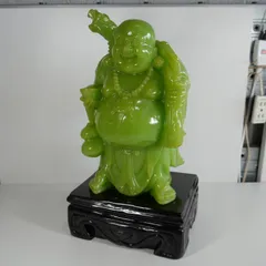 布袋様・七福神・ヒスイ(翡翠)or メノウ（瑪瑙）置物 黄金 総重量12.4kg 布袋様・七福神・ヒスイ(翡翠)or メノウ（瑪瑙）置物 黄金 総重量12.4
