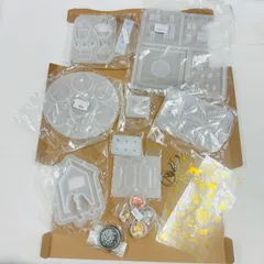14点セット レジンモールド＆レジン用品 まとめ売り