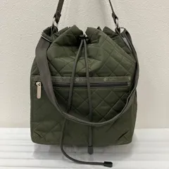 308　LeSportsac　レスポートサック　ラージアリア　クロスボディ　フォレストキルト　2way　ショルダーバッグ　トートバッグ　ハンドバッグ　カーキ　オリーブ　グリーン　Large Aria Crossbody　Forest Quilt　レディース