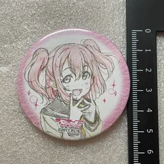 黒澤ルビィ　原画　ラブライブ!サンシャイン!! 5周年展示会 -Pieces of Aqours- トレーディング丸形缶バッジ　W7
