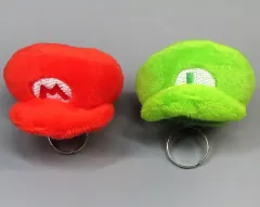 【中古】アクセサリー(非金属) マリオ＆ルイージ(帽子) プラッシュリング フリーサイズ 「スーパーマリオ」 ユニバーサル・スタジオ・ジャパン限定