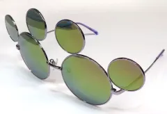 【中古】アクセサリー(非金属) ミッキーシェイプ(ゴールド/先セルパープル) ファッション用サングラス 「ディズニー」 東京ディズニーリゾート限定