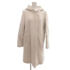 スローブ イエナ SLOBE IENA  フーデッドコート ロング 40 ベージュ 長袖 無地 /KR ■GY66