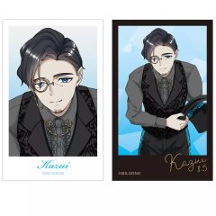 【中古】キャラカード カズイ 描き下ろし インスタントカメラ風イラストカード2枚セット バースデーver. 第2弾 「MILGRAM -ミルグラム-」