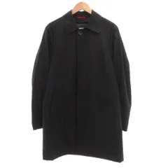 LES MUES ステンカラーコート ロング ライナー M 黒 ブラック /JS ■ECF001