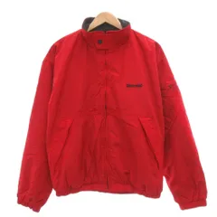 スポルディング SPALDING ジャケット ナイロン MA 赤 無地 スタンドカラー 長袖 ECF001 /SX ■ECF001